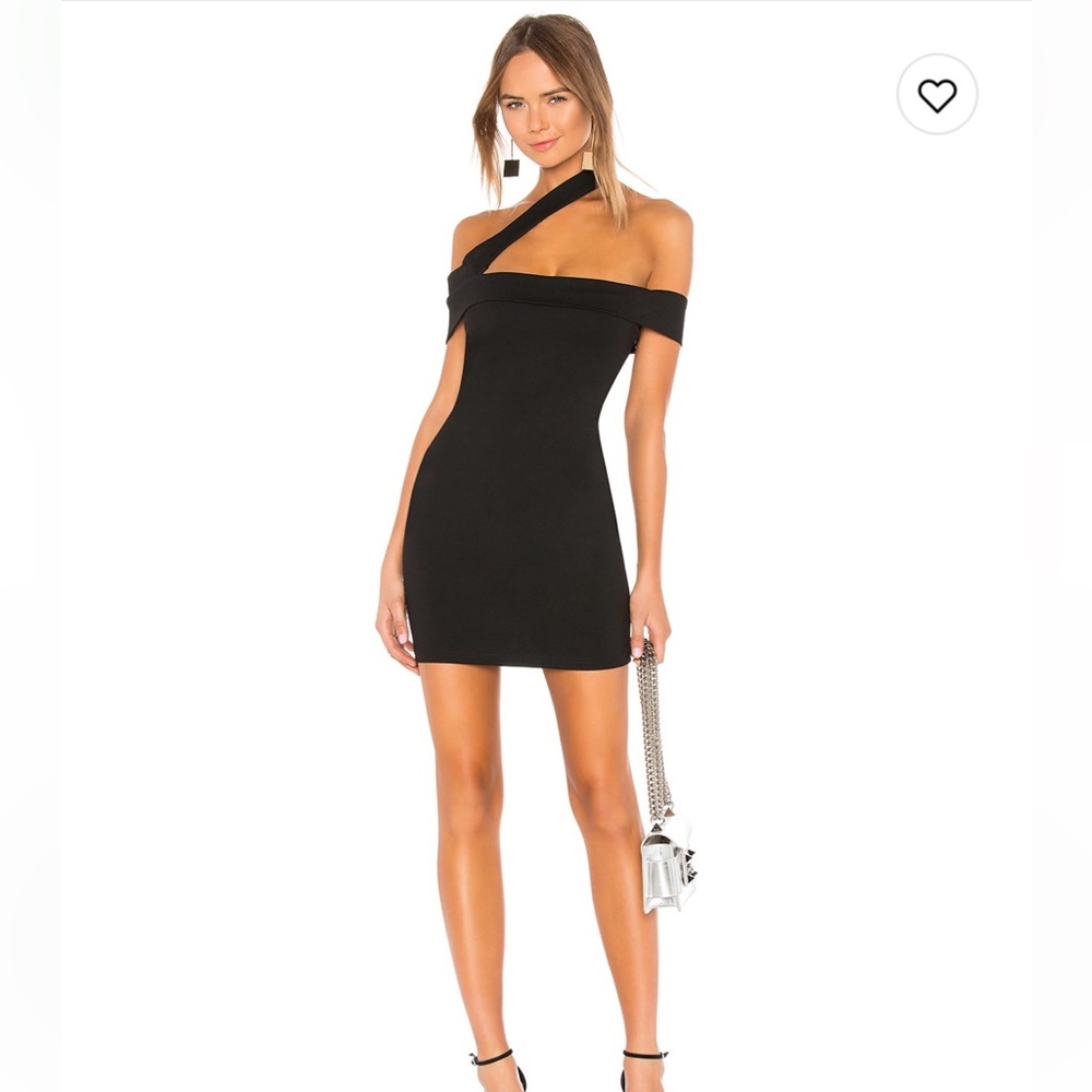 Linda Asymmetrical bodycon dress